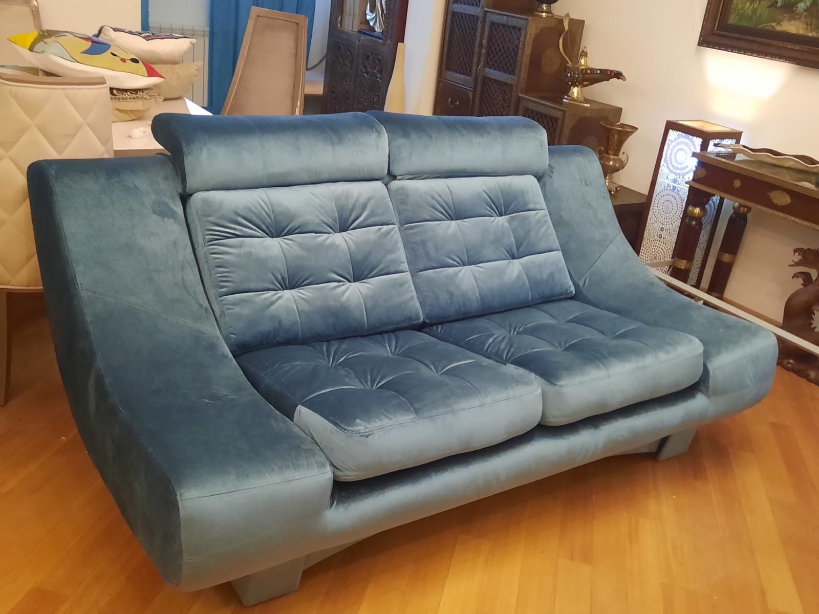 Обивка дивана на дому. Николо-Урюпино